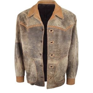 Jose Luis Lamb Suede Western Coat